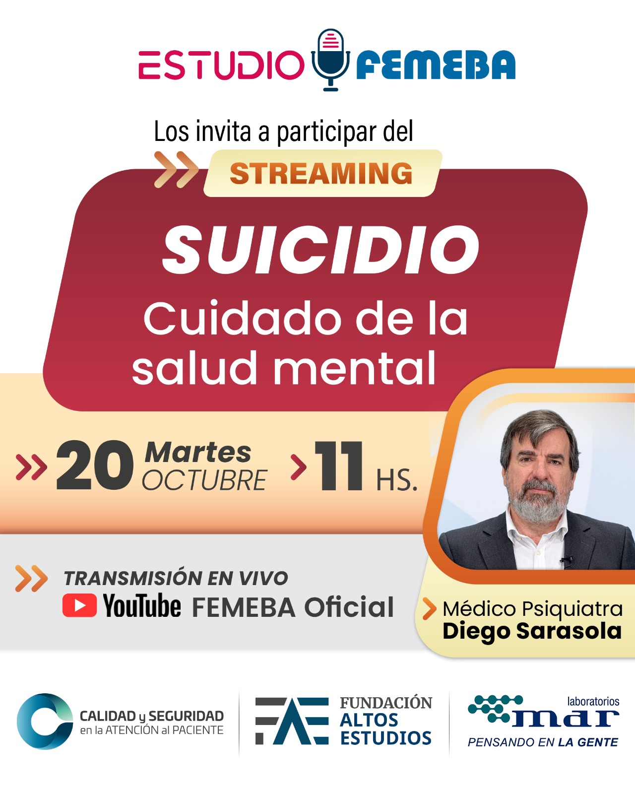 Suicidio: cuidado de la salud mental.